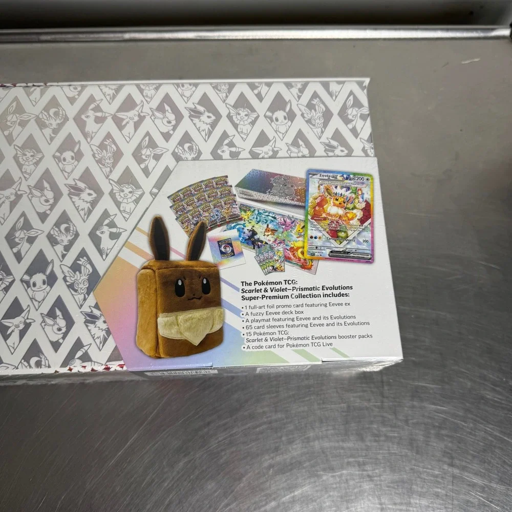 Pokemon TCG Scarlet & Violet Prismatic Evolutions Super-Premium Collection Box
